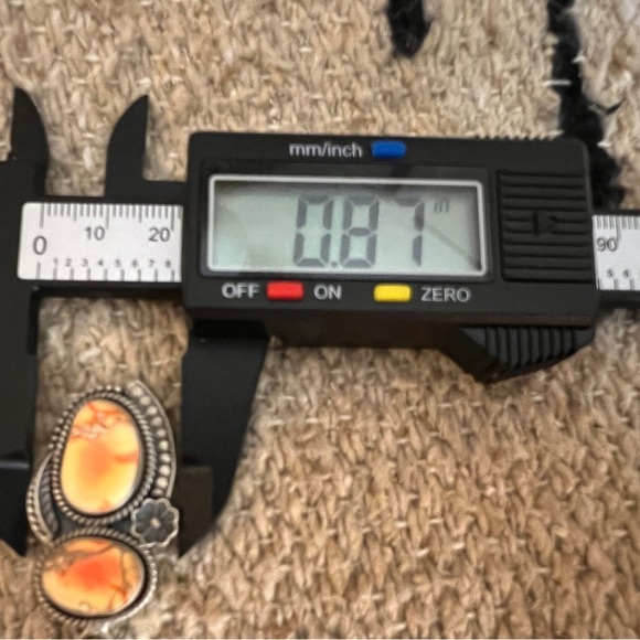 ❤️ Sea Sediment Jasper Statement Navajo Brushed 925 Pendant 2.04”L Unisex 9.5G - Picture 9 of 13